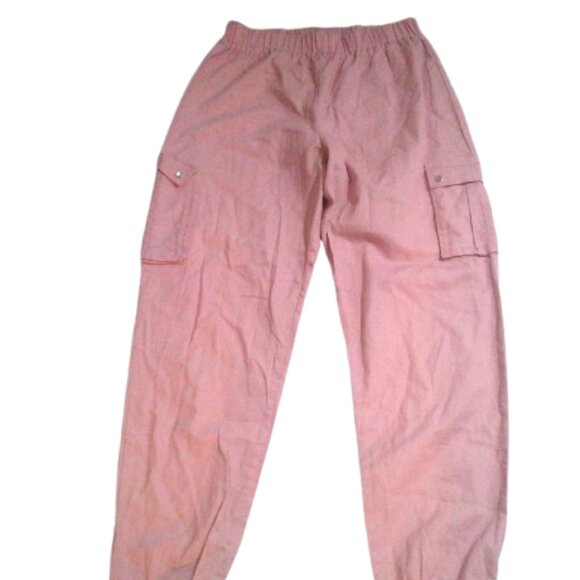3 for $24 Bundle Pretty Little Things Womens Pink Joggers Size 8/US with Cargo - Picture 1 of 10